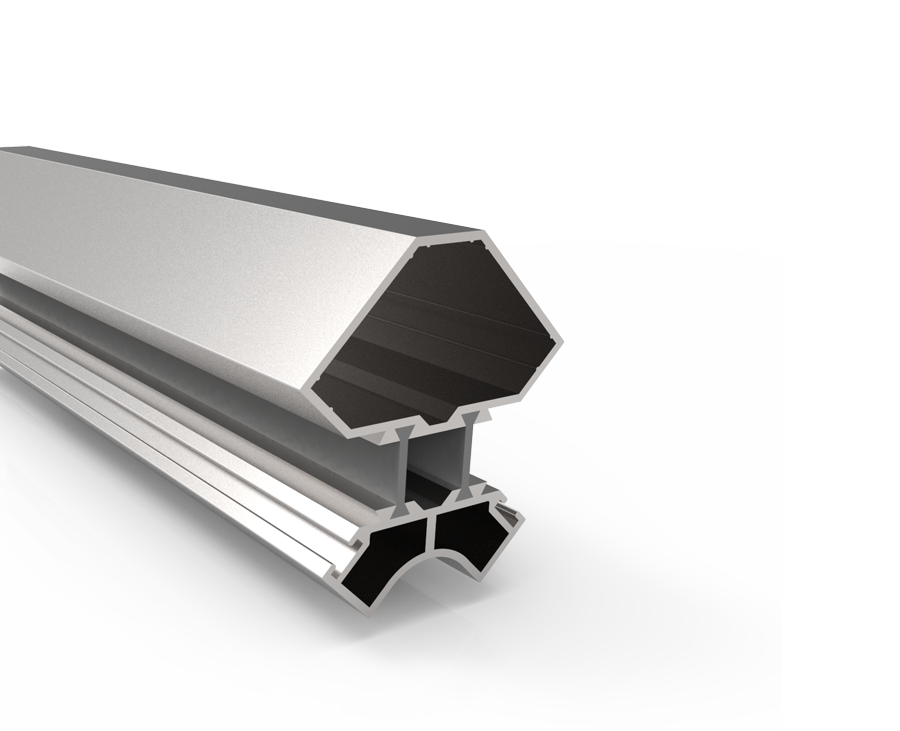 پروفیل آلومینیومی 4 سانت -ترمال بریک